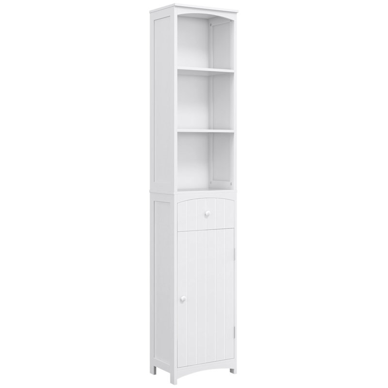 Armoire de rangement pour salle de bain, unité de rangement autoportante pour salle de bain