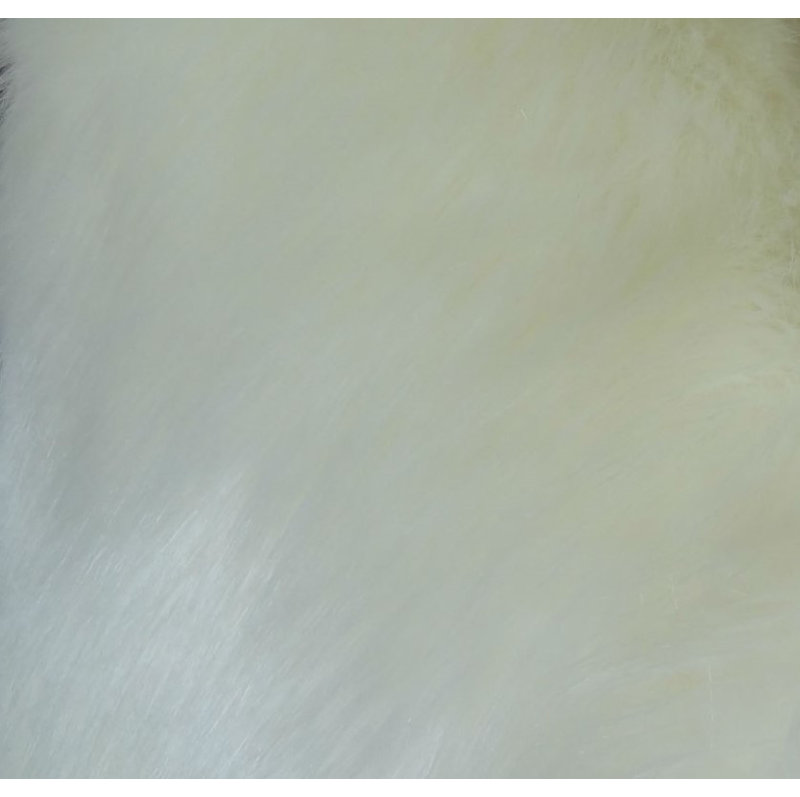 Coussin fait à la main Arctic Fox, 20 po x 20 po, Carré