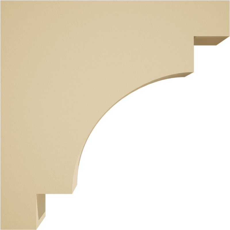 Corbeau d'uréthane méditerranéen Signature, brun clair apprêté, 12 po x 4 po x 12 po