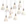 Mobius 10 - Light Rectangular Pendant - Spun Frost Shade