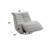 Talmon Oyster Chenille Glider Recliner With Swivel-1802383399