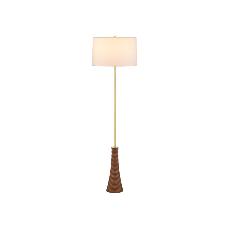 Lathe Floor Lamp
