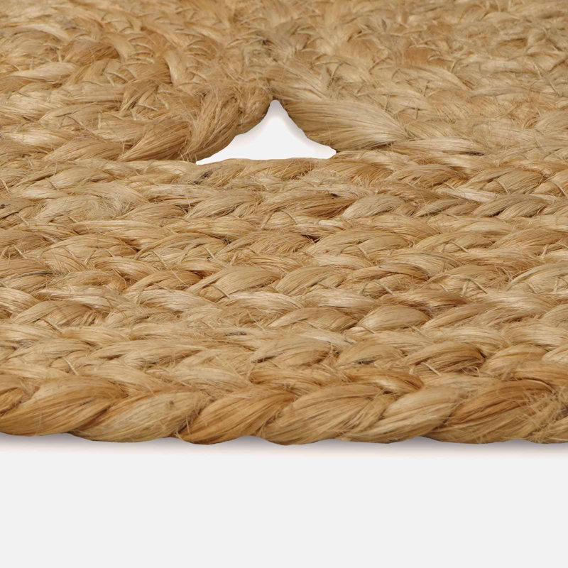 Hand Braided Area Rug, Oval 205cm x 305cm