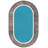 Fifth Avenue Hand Tufted Wool/Viscose/Cotton Rug in Blue/Black-1995384397
