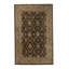 Wool Oriental Area Rug in Black/Yellow/Red