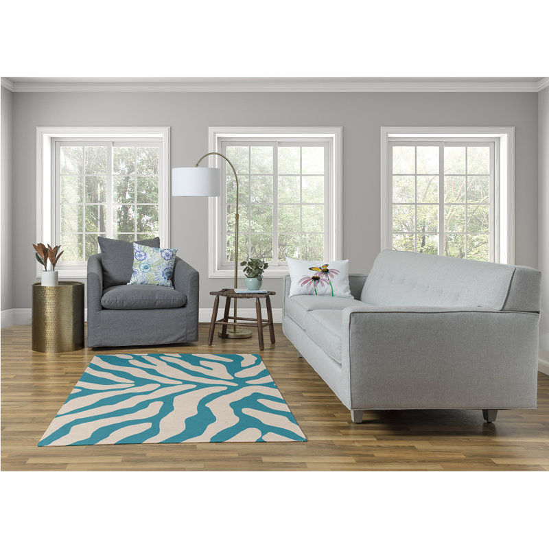 Sonie Chenille Animal Print Indoor Rug, Rectangle 8' x 10'