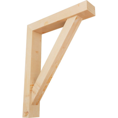 Traditional Block Bracket w/ Offset Brace