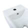 The Renovators Supply Inc. 7.85'' Gloss Vitreous China Rectangular Bathroom Sink with Overflow