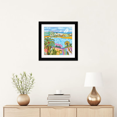 « palm retreat », impression sur toile