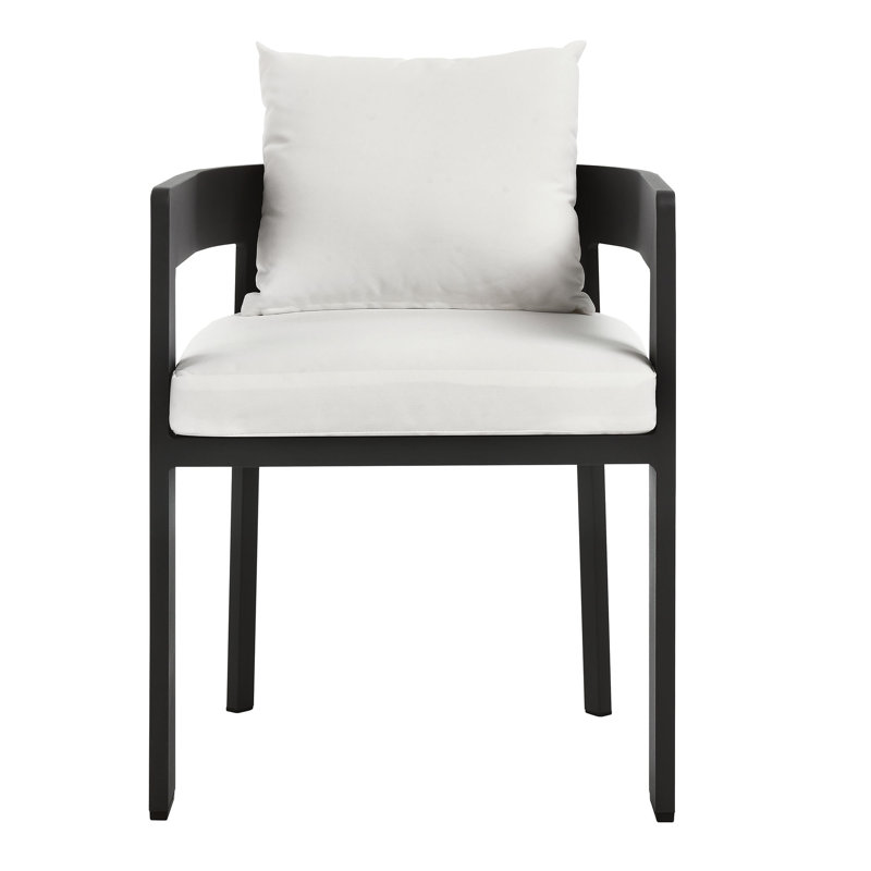 Chaise de patio en aluminium Tahoe, Blanc