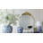 36" X 41" Large Round Wall Mirror With Gold Metal Frame