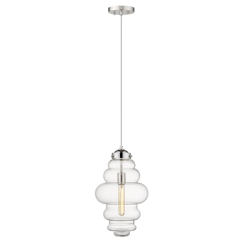 Luminaire suspendu géométrique 1 lumières simple Cabott