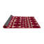 Tapis décoratif multicolore à motif abstrait-25419942