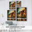 LANDSCAPES Series CCLxx, reproduction encadrée - bois massif-1640705448