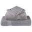 Essuie-mains vidaXL Premium "SOLund" 4 pièces gris 30 x 30 cm 600 g / m²-655919179