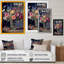 «Retro Still Life with Blossoming Wildflowers II», reproduction sur toile-87369321-87369316