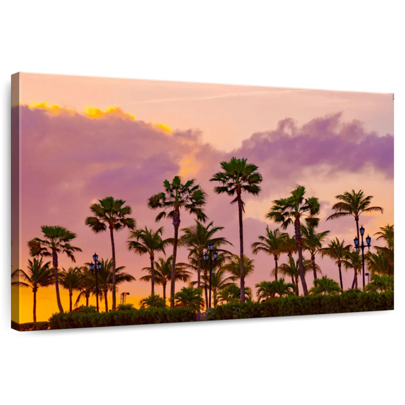 Gillard Palm Trees In Aruba, 20" H x 30" W