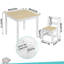 Laclede Kids 3 Piece Square Play Or Activity Table and Chair Set-1900394542