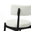 Tabouret de comptoir Mid-Century moderne (ensemble de 2) noir et beige-491135919