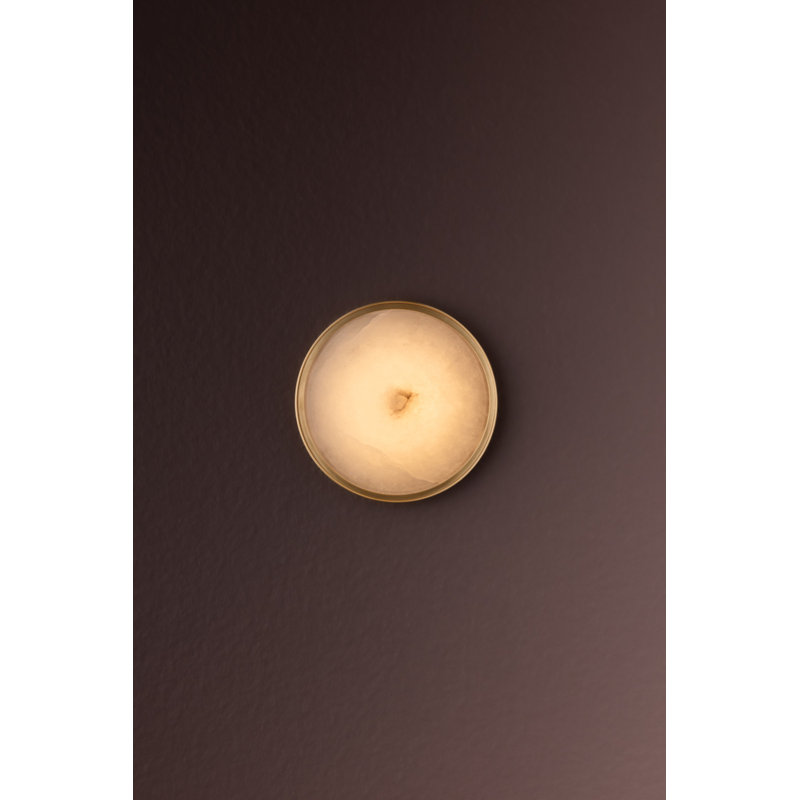 Colmar Flush Mount in Vintage Brass