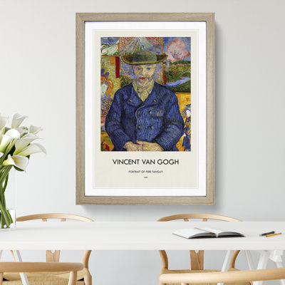 Portrait of Pecre Tanguy Print by Vincent Van Gogh - Picture Frame Painting
