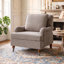 Chaise d'appoint Mid-Century avec coussins