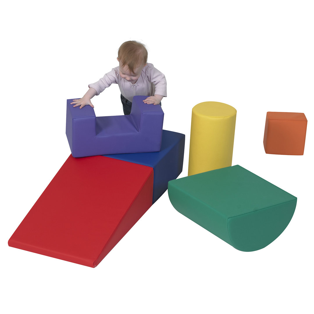 Contemporary Climb and Play 6 Piece Play Set - Contemporary Children's Factory 