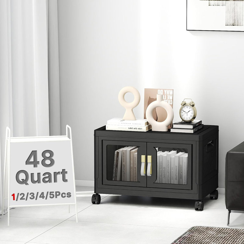 Stackable Storage Bins with Lids