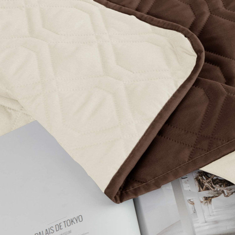 Couverture imperméable pour lit de chien pour canapé réversible