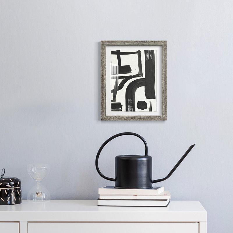 «Inkwell Intersect I», reproduction encadrée