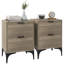 Cherylle 40cm W Manufactured Wood Bedside Table-1371850131
