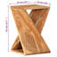 Table de bout en bois massif Chirley-407438759