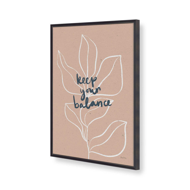 «Confident Blooms I Print», H 17,25 po x l 13,25 po, Cadre de coin ouvert en zinc patiné