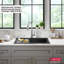 Évier de cuisine en granite DELTA L 30 po avec lavabo de cuisine encastré et comptoir WorkFlow ™-70083264