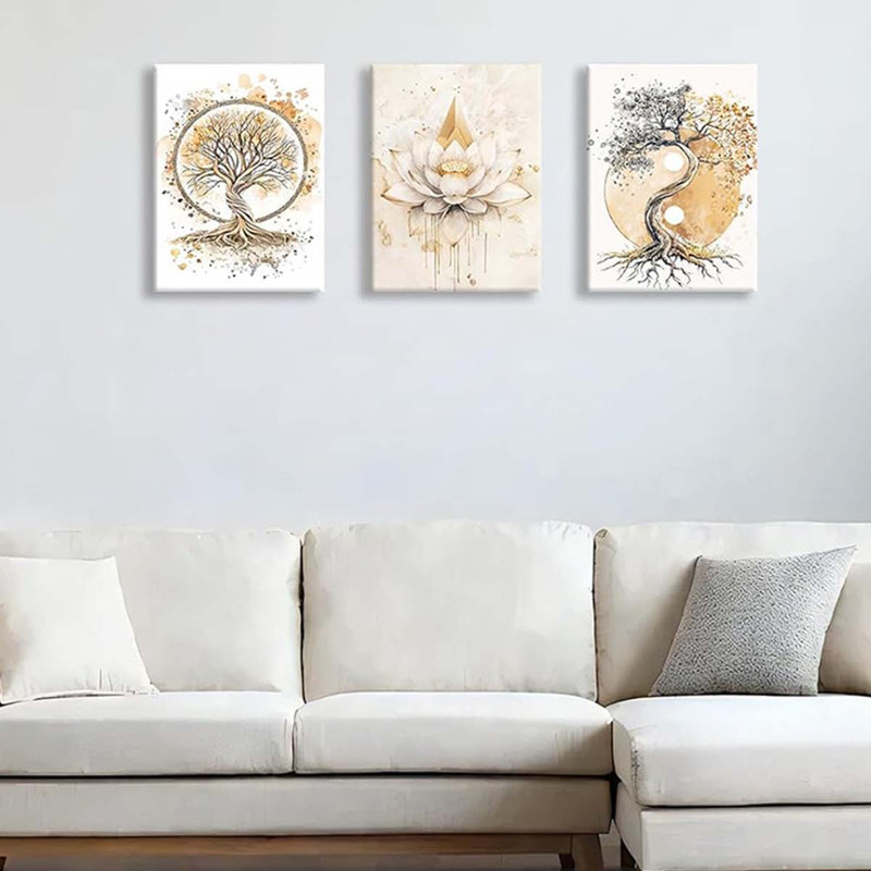 3 Piece Wrapped Canvas Print
