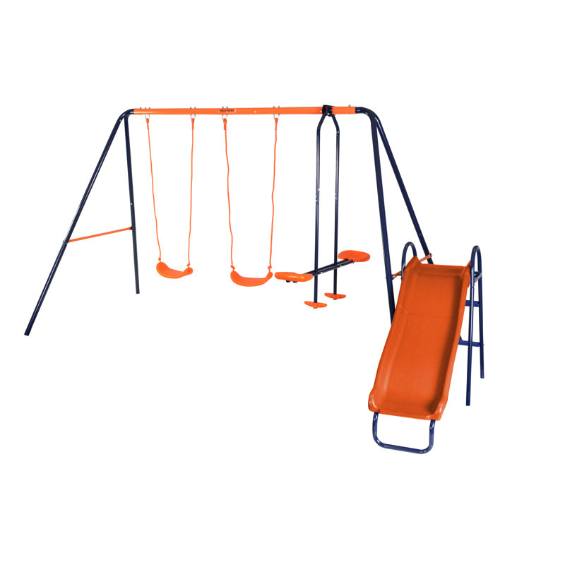 Hedstrom Europa Double Swing, Glider and Slide Set