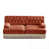 Rouge et brun
