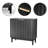 31"Sideboard with Adjustable Shelves(Set of 2)-1263389325