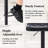 Swivel Adjustable Height Bar Stool with Backs & Wide Seat Cushion (Set of 3)-907097221-907097223