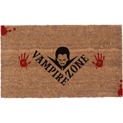 Tapis d'extérieur antidérapant Fulguta Vampire Zone