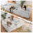 110'' W Upholstered Sectional with Five Pillows, 2 - Piece Convertible Sleeper Sofa, No Assembly Required Sofa-551389505-551389504