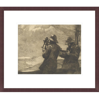 «Eight Bells» par Winslow Homer, impression giclée sur cadre