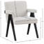 Fauteuil d'appoint en tissu l 24,5 po Lilabeth-87095246