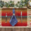 Anel Cotton Blend Striped Rectangle Placemat