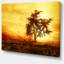 « africain tree silhouette », impression sur toile tendue-26126774-33219936