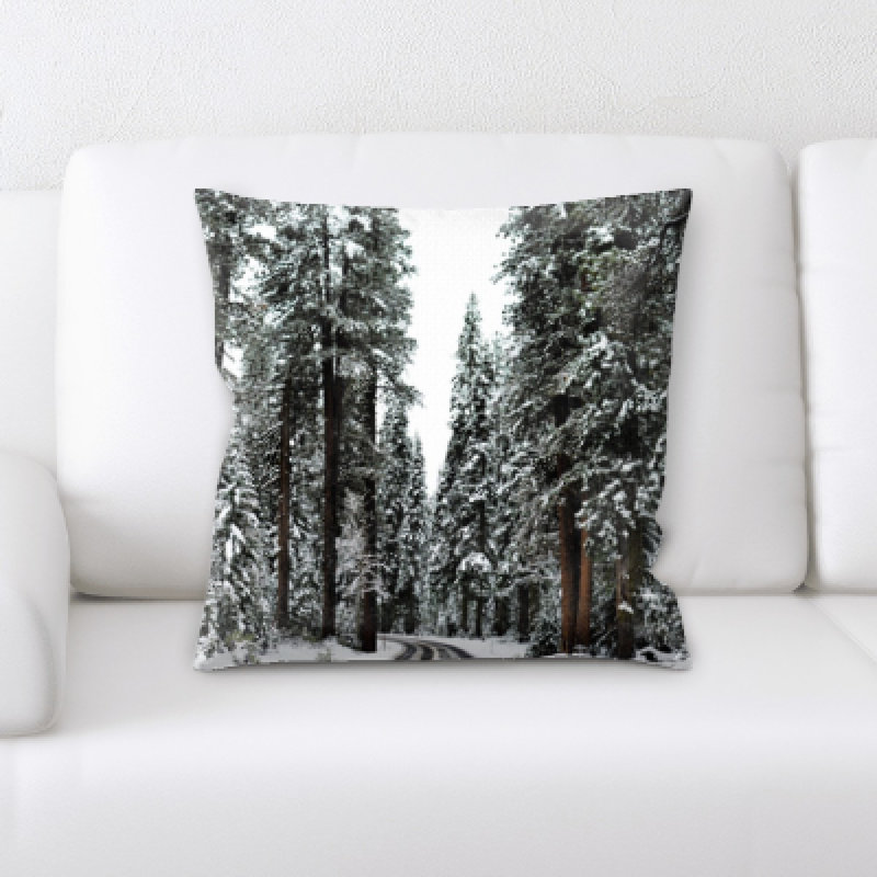 Microsuede Reversible Throw Pillow