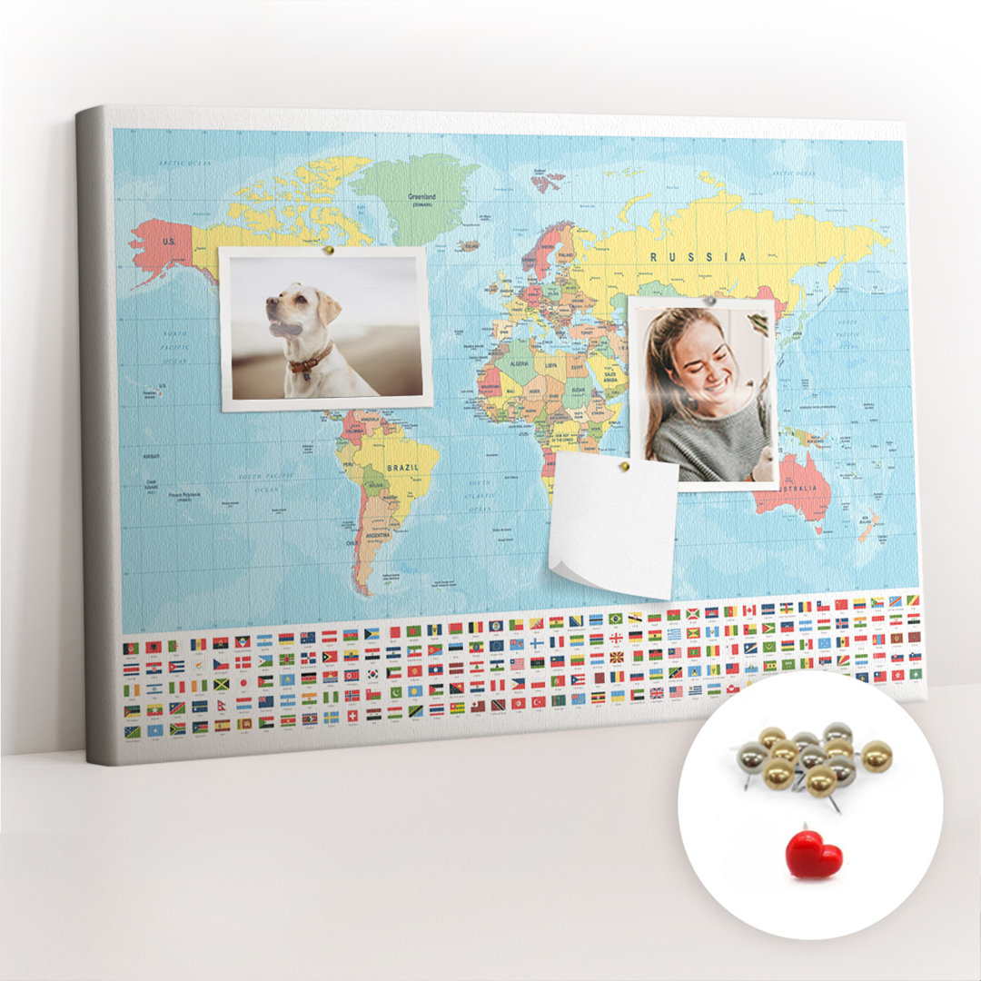 Cian Cork Corkboard / Bulletin Board