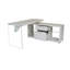 Watlington Modular L-Shaped Glass Writing Desk-119352672
