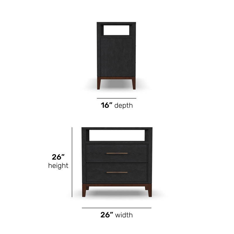 Waterfall 3PC Bedroom Set, King