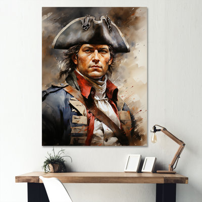 «Baume The American Revolutionary War II», reproduction sur toile